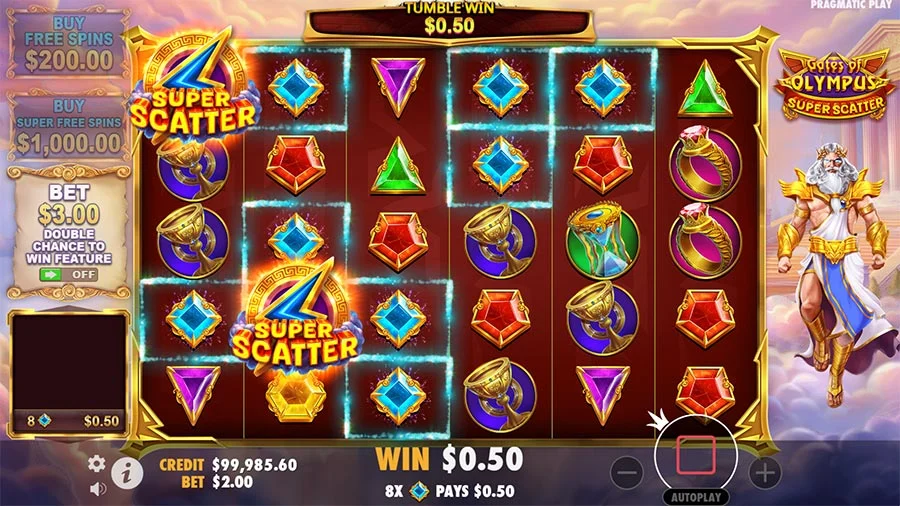 Gates of Olympus Super Scatter 