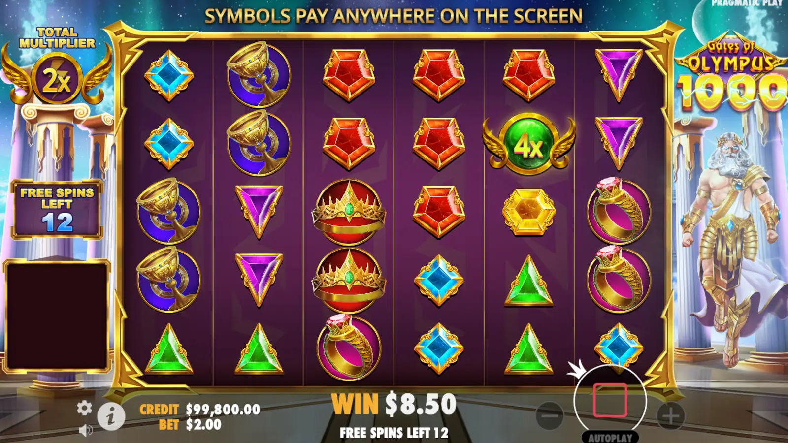 Gates of Olympus 1000 — Review Completo, Recursos e Max Win
